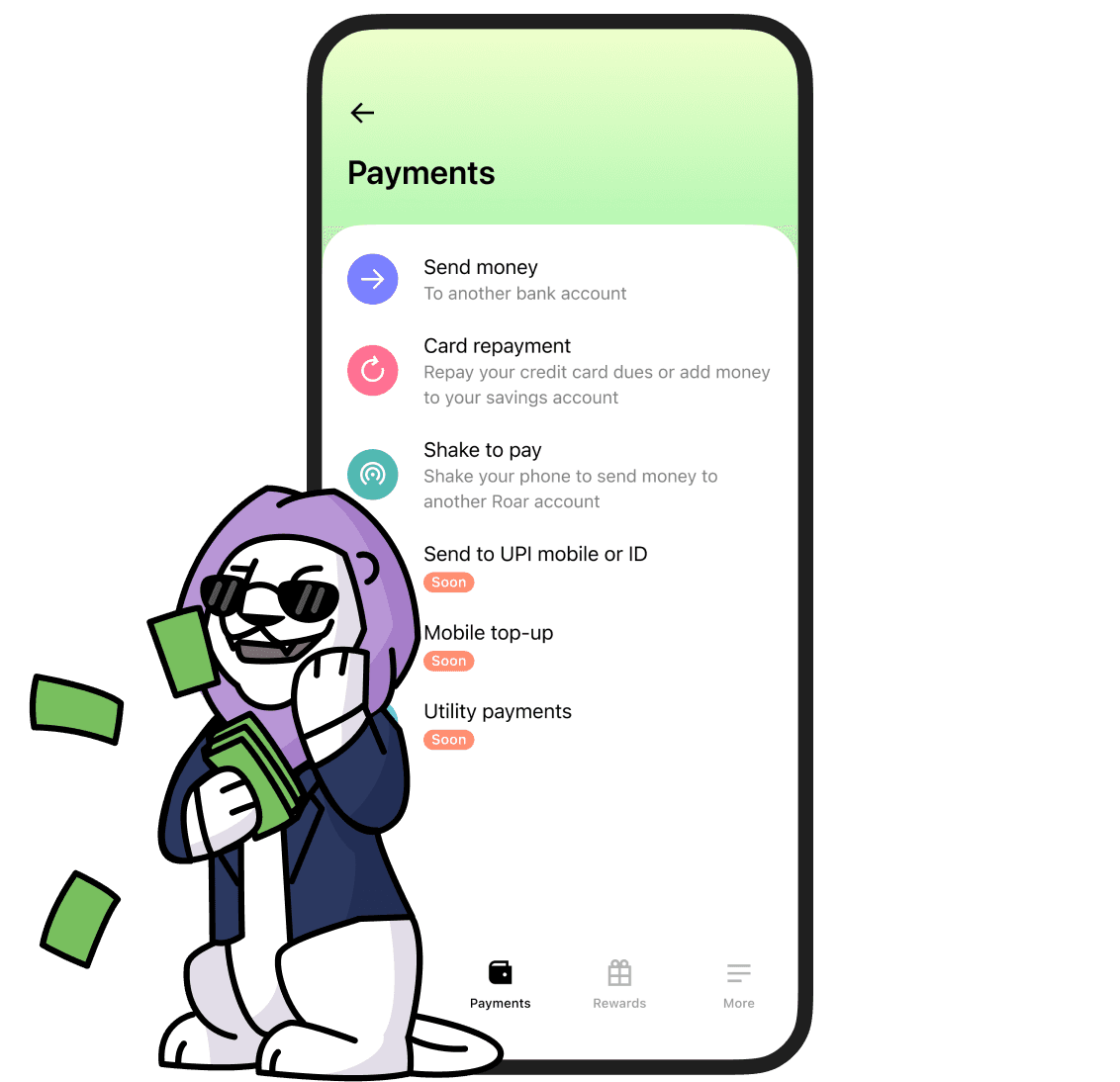 Withdraw cash from any ATM